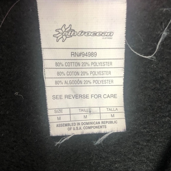 NFL Washington Redskins zip up L Med Blk - Picture 9 of 14